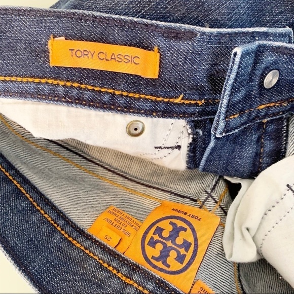 Tory Burch Tory Classic Boot Cut Jeans - Picture 8 of 8